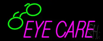 Pink Eye Care Logo LED Neon Sign