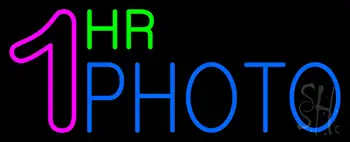 1 Hr Photo Block LED Neon Sign