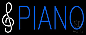 Piano Logo LED Neon Sign