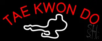 Tae Kwon Do Logo LED Neon Sign