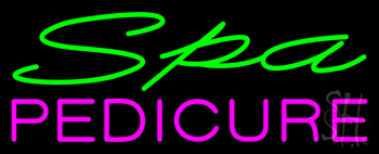 Green Spa Pink Pedicure LED Neon Sign