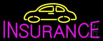 Car Logo Auto Insurance Logo LED Neon Sign