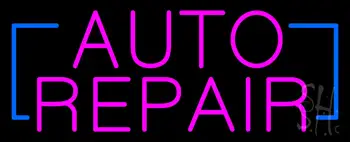 Pink Auto Repair LED Neon Sign