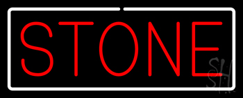 Stone LED Neon Sign