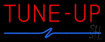 Red Tune Up LED Neon Sign
