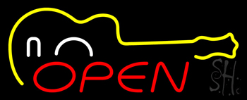 Music Open LED Neon Sign