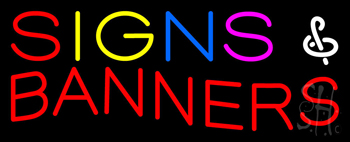 Signs And Banners LED Neon Sign