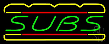 Subs Logo LED Neon Sign