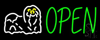 Grooming Open LED Neon Sign