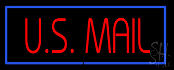 Us Mail LED Neon Sign