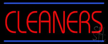 Red Cleaners LED Neon Sign