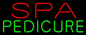Red Spa Pedicure LED Neon Sign