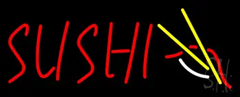 Red Sushi Logo LED Neon Sign