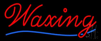 Cursive Red Waxing LED Neon Sign
