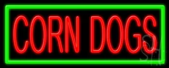Corn Dogs LED Neon Sign