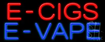 E Cigs E Vape LED Neon Sign