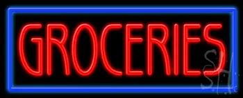 Groceries LED Neon Sign