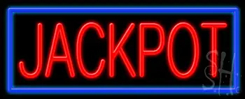 Jackpot LED Neon Sign