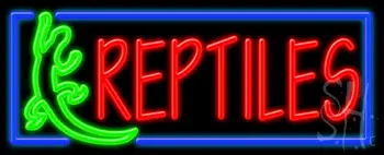 Reptiles LED Neon Sign