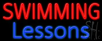 Swimming Lessons LED Neon Sign