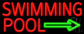 Swimming Pool LED Neon Sign