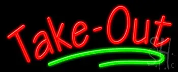 Take Out LED Neon Sign