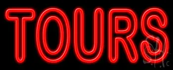 Tours LED Neon Sign