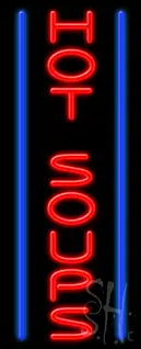 Hot Soups LED Neon Sign
