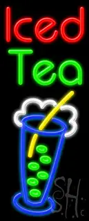 Iced Tea LED Neon Sign