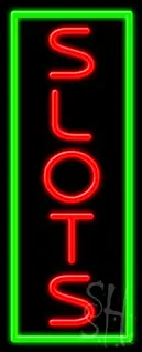 Slots LED Neon Sign