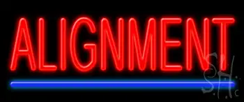 Alignment LED Neon Sign