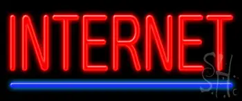 Internet LED Neon Sign