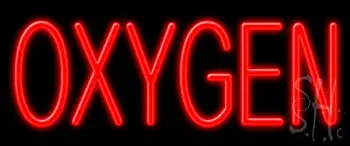 Oxygen LED Neon Sign