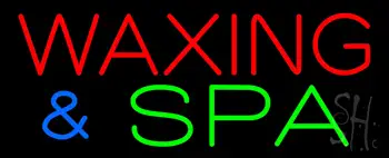 Waxing And Spa LED Neon Sign