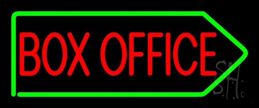Box Office Block LED Neon Sign