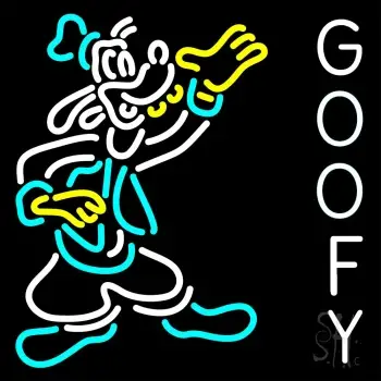 Goofy Logo LED Neon Sign
