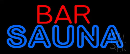 Bar And Sauna LED Neon Sign