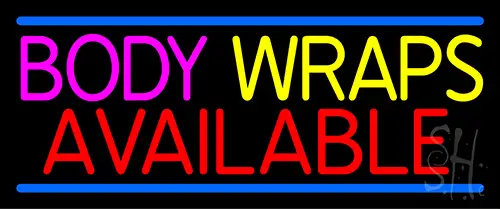 Body Wraps Available LED Neon Sign