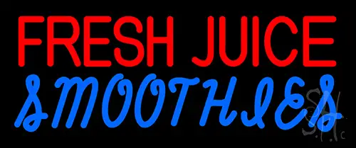 Fresh Juices Smoothies LED Neon Sign