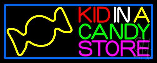 Kid In A Candy Store LED Neon Sign