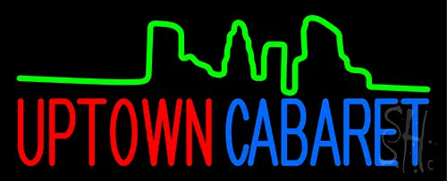 Uptown Cabaret LED Neon Sign