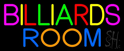 Billiards Room 5 LED Neon Sign