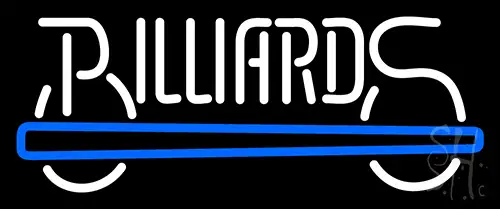 Billiards 2 LED Neon Sign