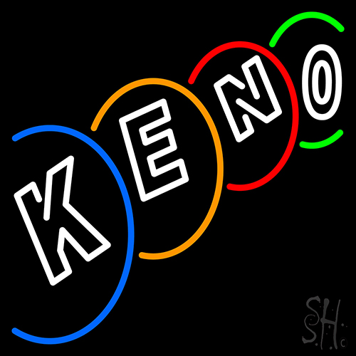 Multi Color Keno LED Neon Sign