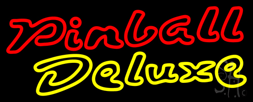 Pinball Deluxe 1 LED Neon Sign