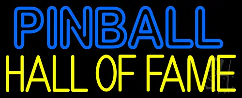 Pinball Hall Of Fame 1 LED Neon Sign