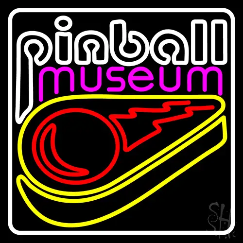 Pinball Museum 1 LED Neon Sign