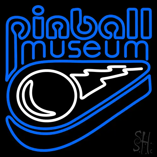 Pinball Museum LED Neon Sign