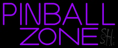 Pinball Zone 3 LED Neon Sign