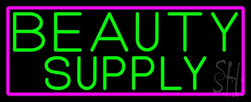 Green Beauty Supply LED Neon Sign